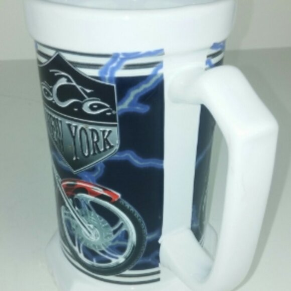 Orange County Choppers Motorcycle 32 oz Mug 2005 New York 1771 Huge Souvenir - Picture 2 of 7